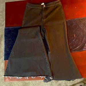 Before You Black Flare Jeans